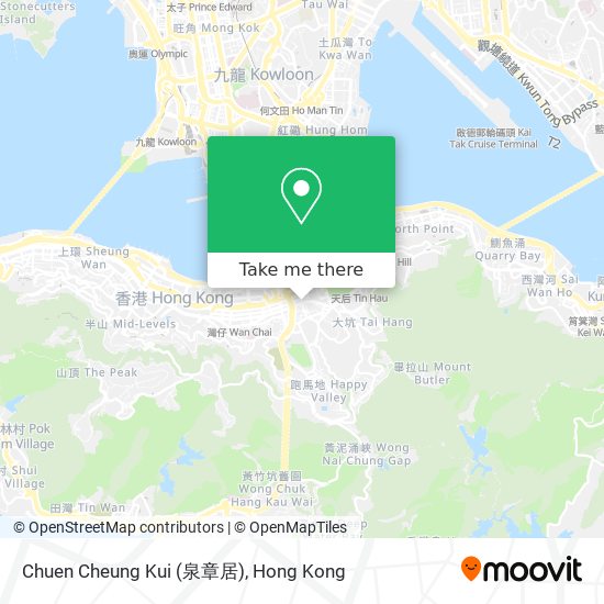 Chuen Cheung Kui (泉章居) map