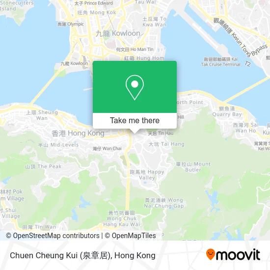 Chuen Cheung Kui (泉章居) map