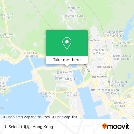 U Select (U購)地圖