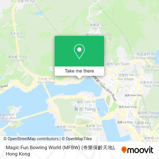 Magic Fun Bowling World (MFBW) (奇樂保齡天地) map