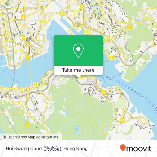 Hoi Kwong Court (海光苑)地圖