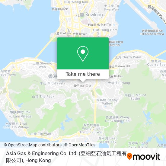 Asia Gas & Engineering Co. Ltd. (亞細亞石油氣工程有限公司) map