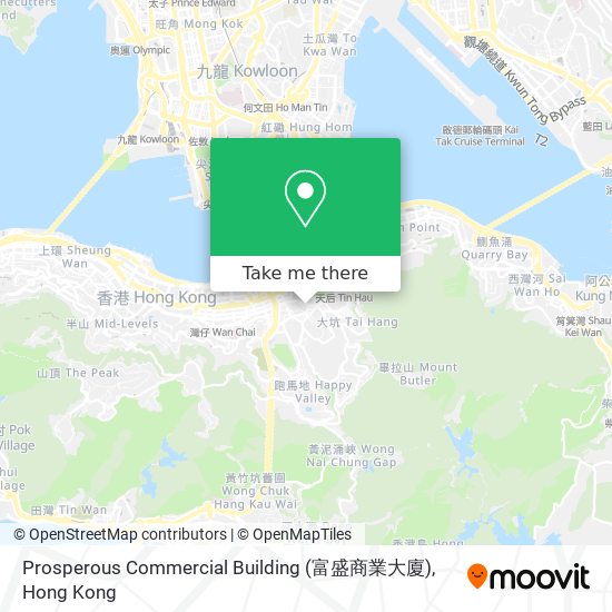 Prosperous Commercial Building (富盛商業大廈) map