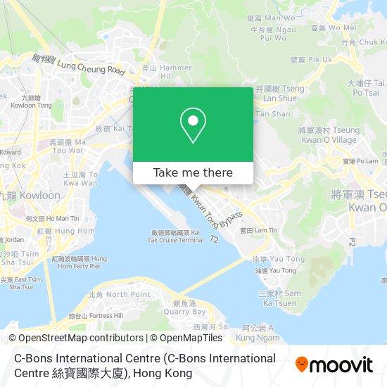 C-Bons International Centre map