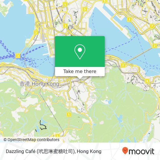 Dazzling Café (玳思琳蜜糖吐司) map