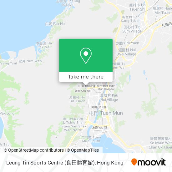 Leung Tin Sports Centre (良田體育館) map