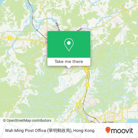 Wah Ming Post Office (華明郵政局) map