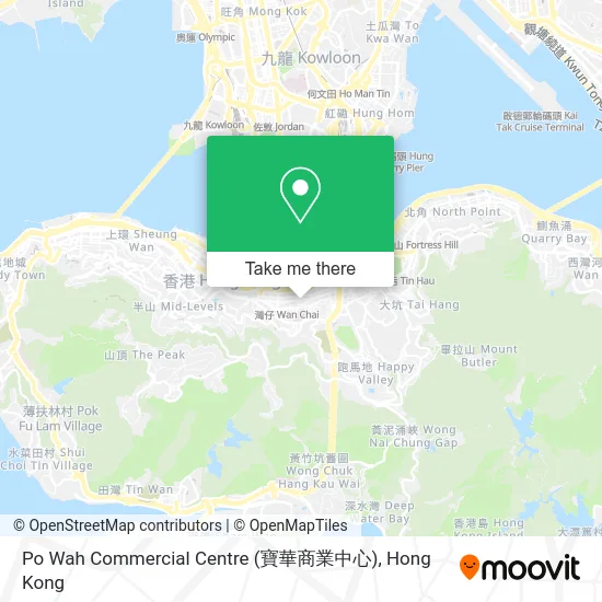Po Wah Commercial Centre (寶華商業中心) map
