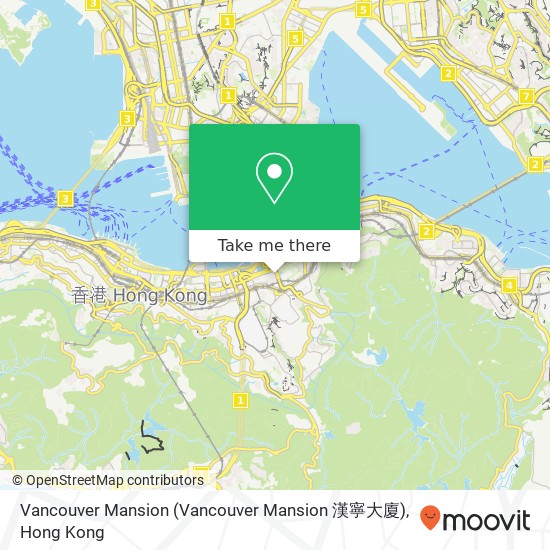 Vancouver Mansion (Vancouver Mansion 漢寧大廈) map