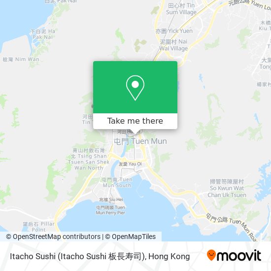 Itacho Sushi (Itacho Sushi 板長寿司) map