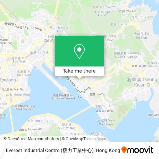 Everest Industrial Centre (毅力工業中心)地圖