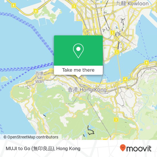 MUJI to Go (無印良品) map