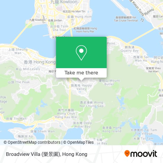 Broadview Villa (樂景園) map
