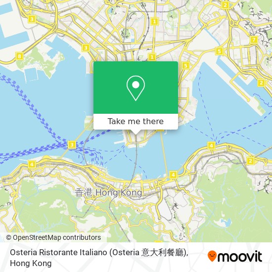 Osteria Ristorante Italiano (Osteria 意大利餐廳) map