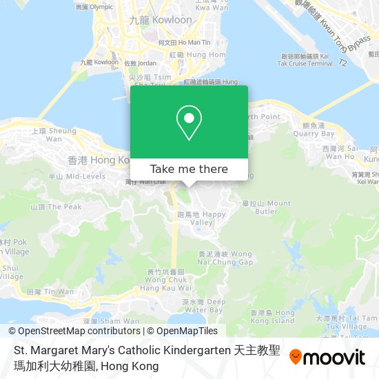 St. Margaret Mary's Catholic Kindergarten 天主教聖瑪加利大幼稚園 map