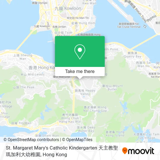 St. Margaret Mary's Catholic Kindergarten 天主教聖瑪加利大幼稚園 map