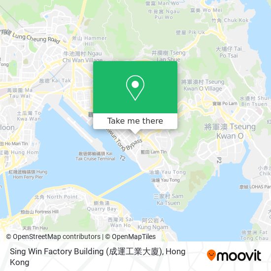 Sing Win Factory Building (成運工業大廈)地圖
