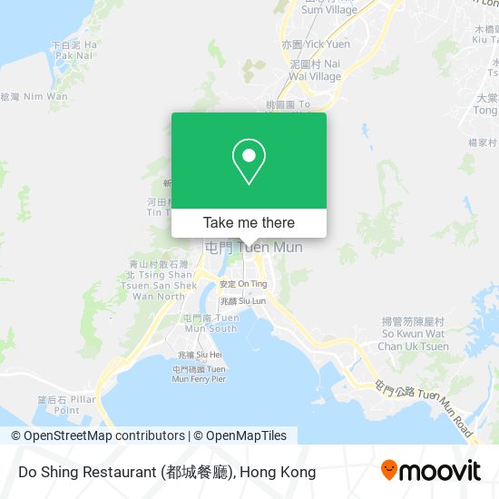 Do Shing Restaurant (都城餐廳) map