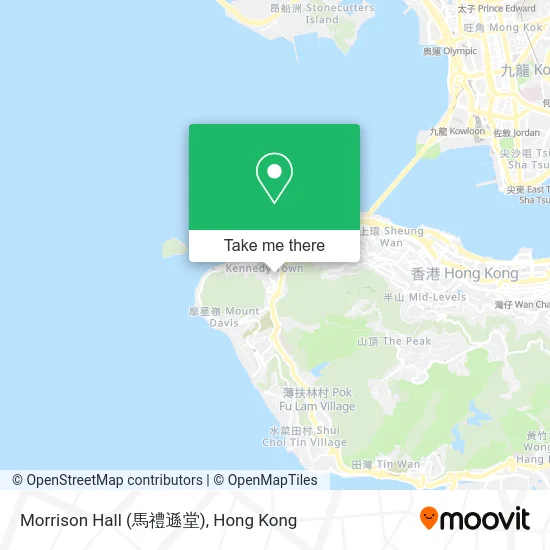 Morrison Hall (馬禮遜堂) map
