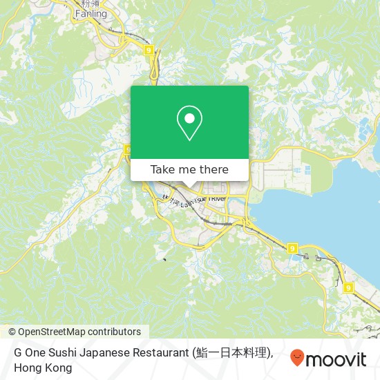 G One Sushi Japanese Restaurant (鮨一日本料理)地圖