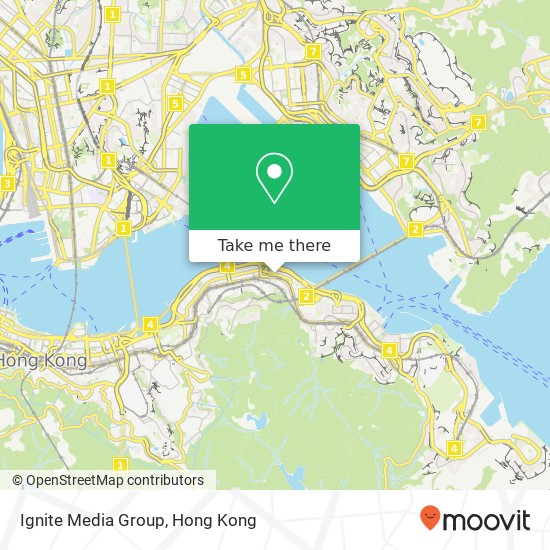 Ignite Media Group map