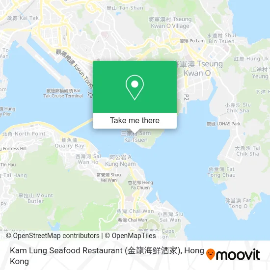 Kam Lung Seafood Restaurant (金龍海鮮酒家) map