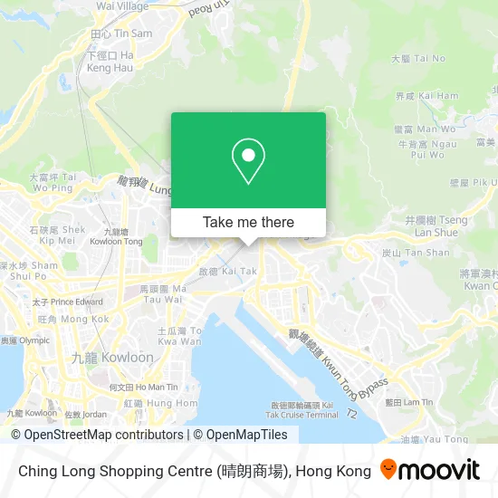 Ching Long Shopping Centre (晴朗商場) map