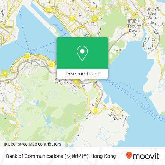 Bank of Communications (交通銀行) map