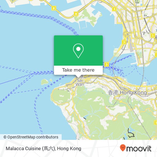 Malacca Cuisine (馬六) map