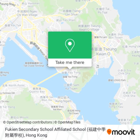 Fukien Secondary School Affiliated School (福建中學附屬學校) map