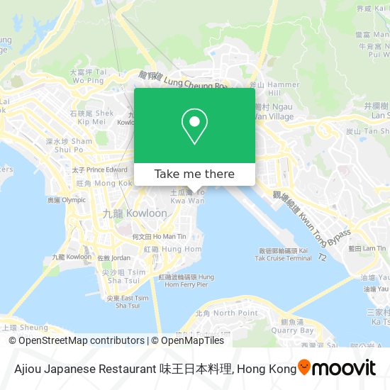 Ajiou Japanese Restaurant 味王日本料理 map