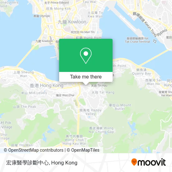宏康醫學診斷中心地圖
