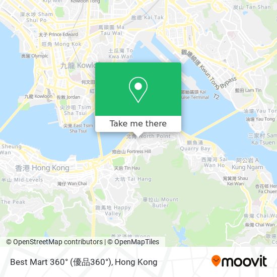 Best Mart 360° (優品360°) map