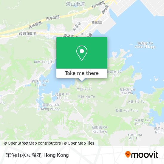 宋伯山水豆腐花 map