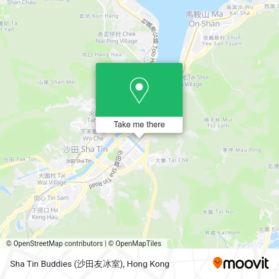 Sha Tin Buddies (沙田友冰室)地圖