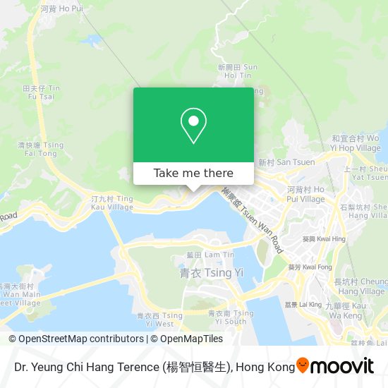 Dr. Yeung Chi Hang Terence (楊智恒醫生) map
