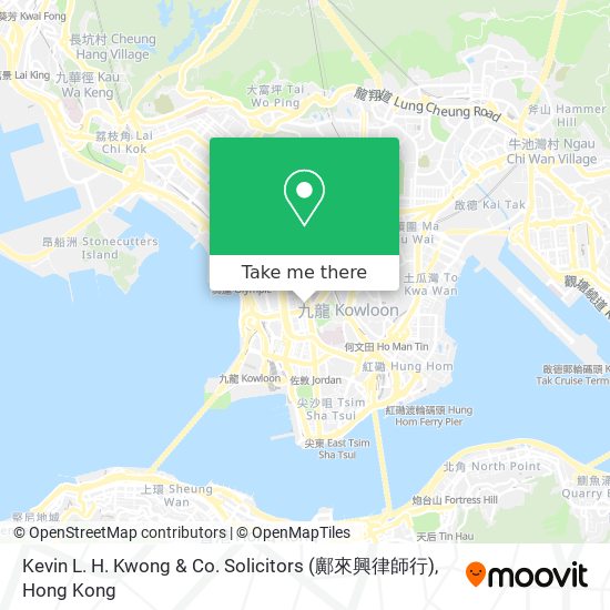 Kevin L. H. Kwong & Co. Solicitors (鄺來興律師行) map