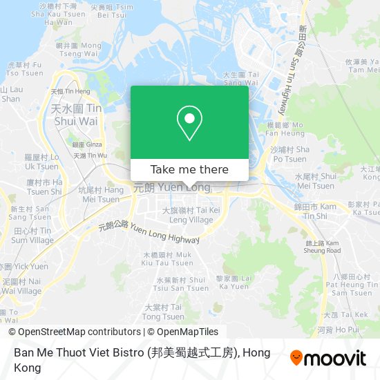 Ban Me Thuot Viet Bistro (邦美蜀越式工房)地圖