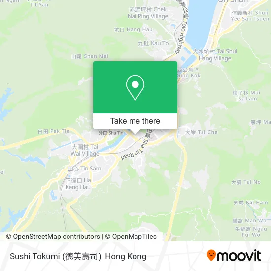Sushi Tokumi (德美壽司) map