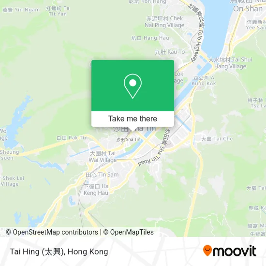 Tai Hing (太興)地圖