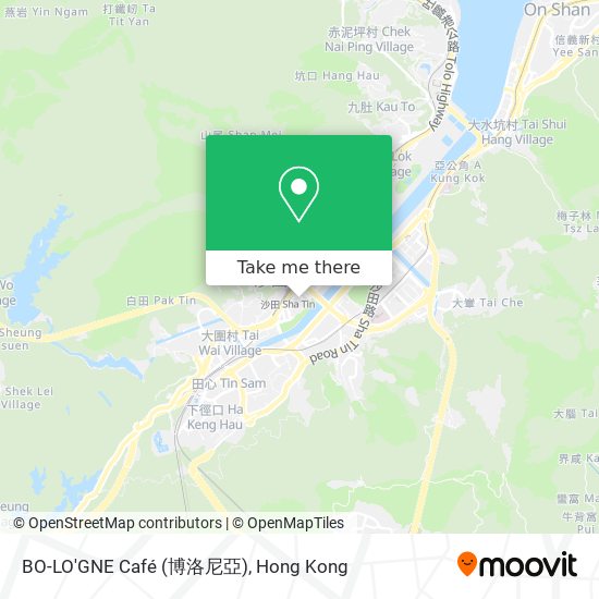 BO-LO'GNE Café (博洛尼亞) map