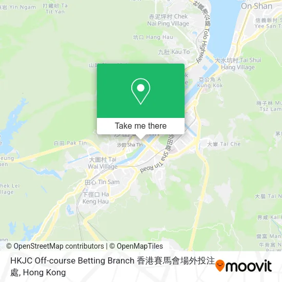 HKJC Off-course Betting Branch 香港賽馬會場外投注處 map