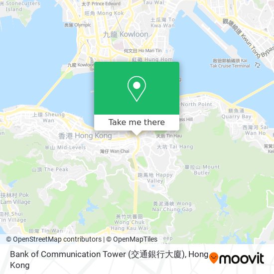 Bank of Communication Tower (交通銀行大廈) map