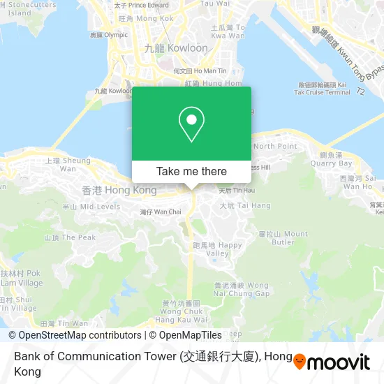 Bank of Communication Tower (交通銀行大廈)地圖