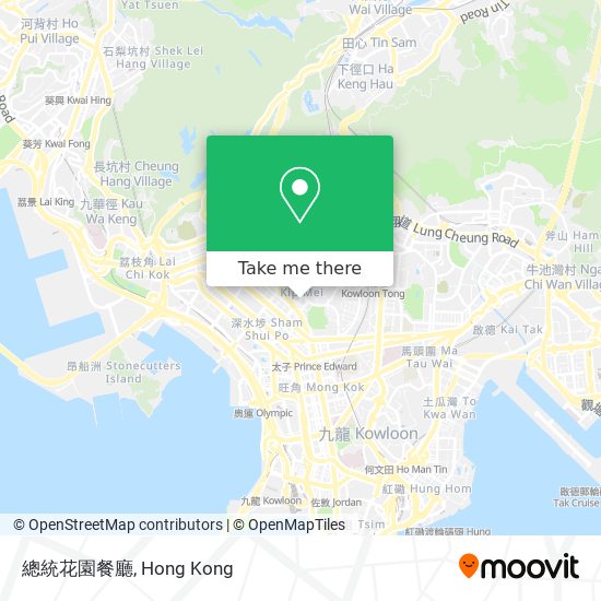 總統花園餐廳 map