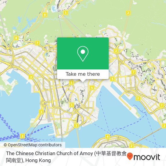 The Chinese Christian Church of Amoy (中華基督教會閩南堂)地圖