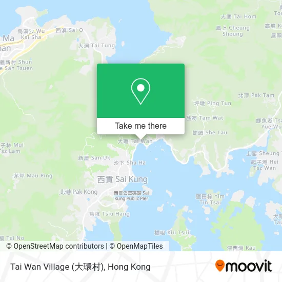 Tai Wan Village (大環村) map