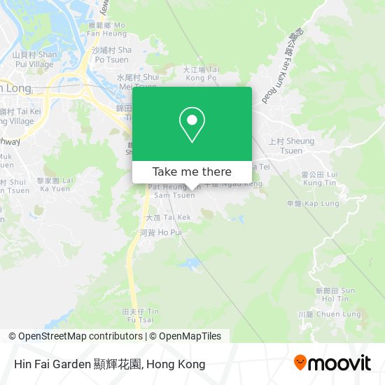 Hin Fai Garden 顯輝花園 map