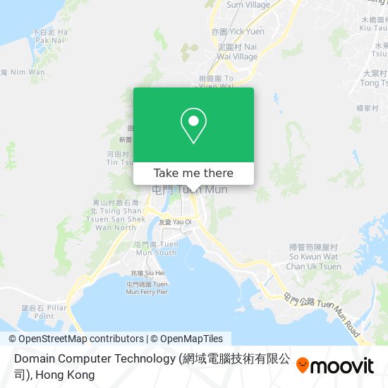 Domain Computer Technology (網域電腦技術有限公司)地圖