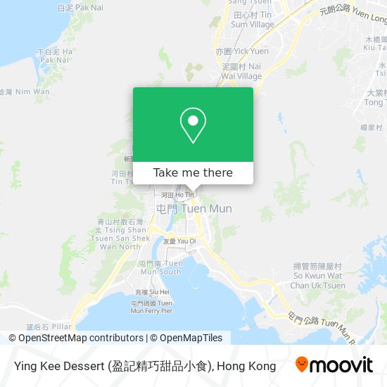 Ying Kee Dessert (盈記精巧甜品小食)地圖